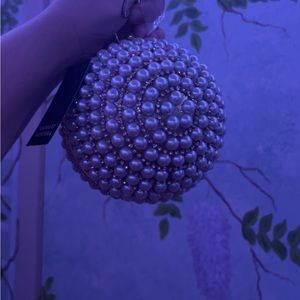 Diamante and pearl Bag